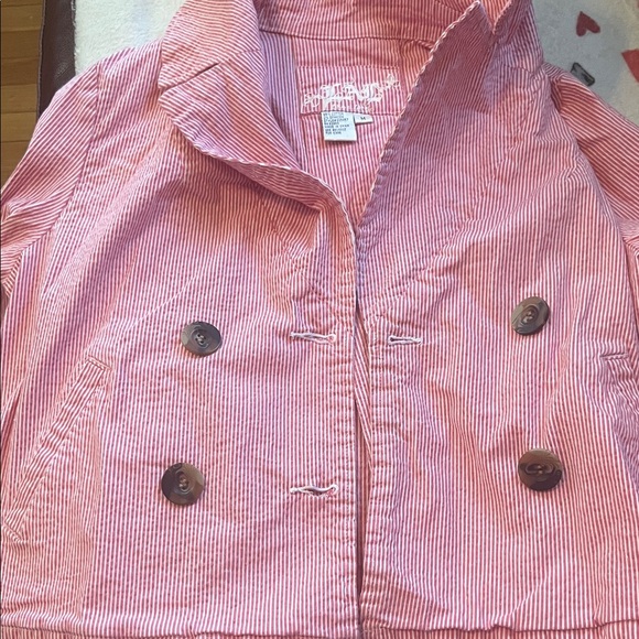 Pink Striped Jacket - Picture 2 of 5